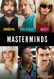 مشاهدة وتحميل فلم Masterminds عقول مدبرة اونلاين